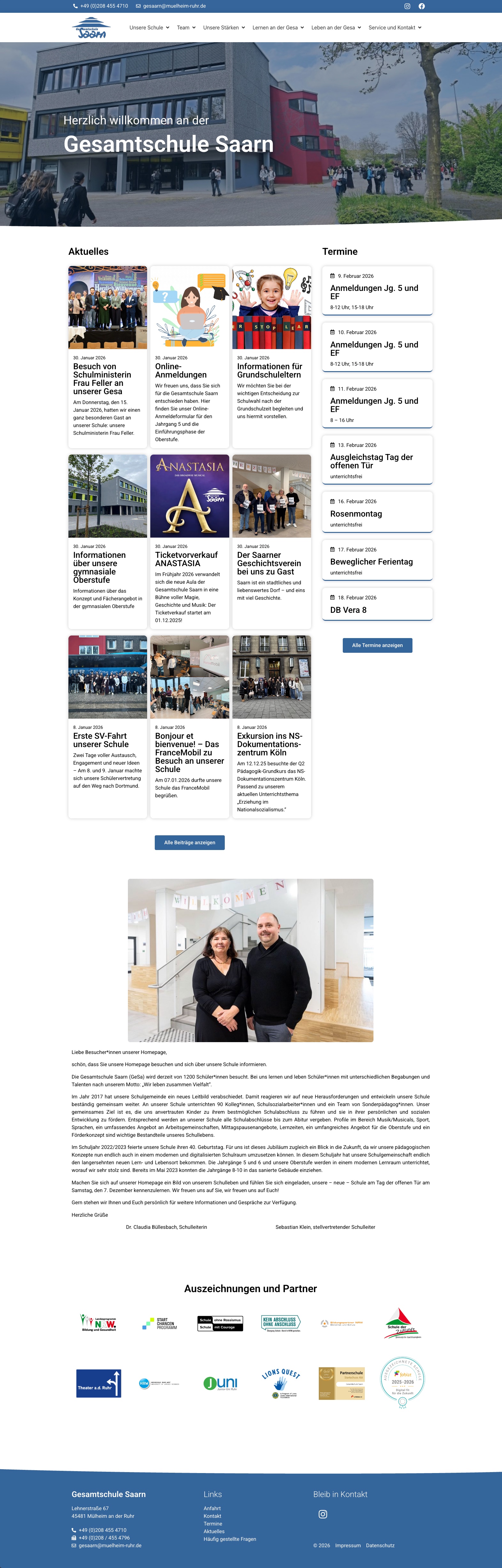 Website Vorschau
